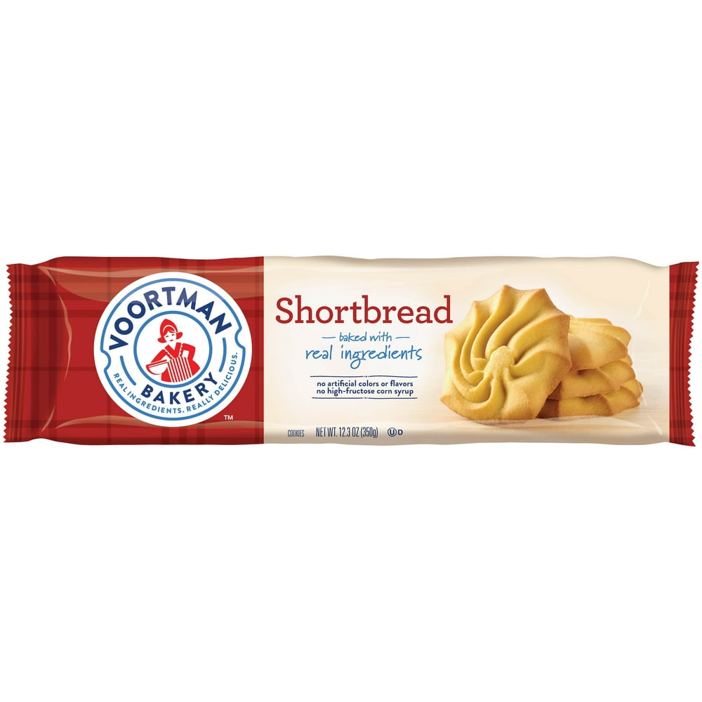 Voortman Shortbread Cookies, 12.3 Oz. - Walmart.com - Walmart.com