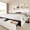 White, variant on Queen Size Bed with Storage Drawers & Headboard, Upholstered Bed Frame with Charging Station, White