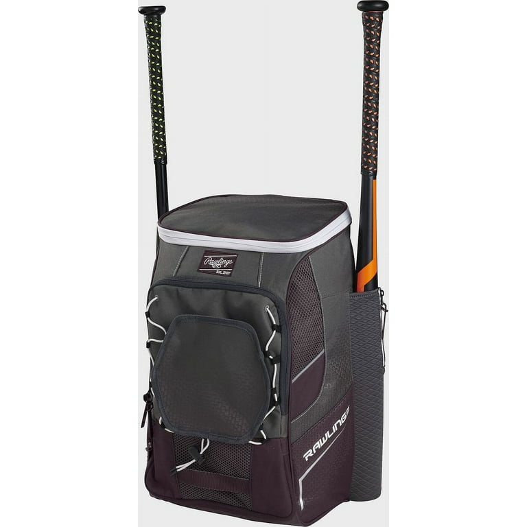 Rawlings Impulse Baseball Backpack Maroon Any
