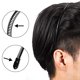 thumbnail image 2 of Diadema unisex Diadema de metal Diadema negra Primavera ondulada Antideslizante Hombres Mujeres Deportes Moda Headwear (primavera pequeña) TUNC Sencillez, 2 of 5