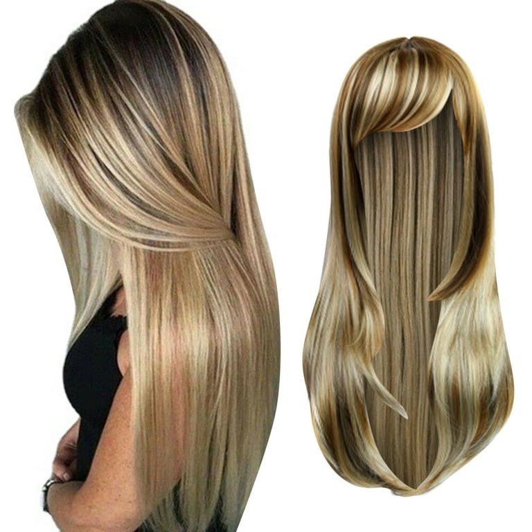 LHWEN Limei Long Blonde Wig Fashion Women display picture 3