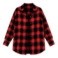 thumbnail image 5 of StSilkitty Plaid Shirt Jacket for Womens Long Sleeve Collared Casual Shacket Lightweight Comfy Fashion Tops, 5 of 7