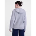 thumbnail image 5 of Scenario Women's and Women's Plus Full Zip Hoodie Sweater, Sizes XS-4X, 5 of 7