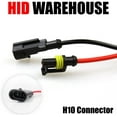 thumbnail image 4 of HID-Warehouse HID Xenon Replacement Bulbs - H10 / 9140 8000K - Medium Blue 1 Pair, 4 of 5