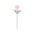 thumbnail image 2 of 1 Bunch Artificial Chrysanthemum Ball Flowers Bouquet, Silk Hydrangea Bridal Wedding Bouquet for Home Office Garden Party Office Coffee House Decoration & Wedding Arrangement, Pink, 2 of 7