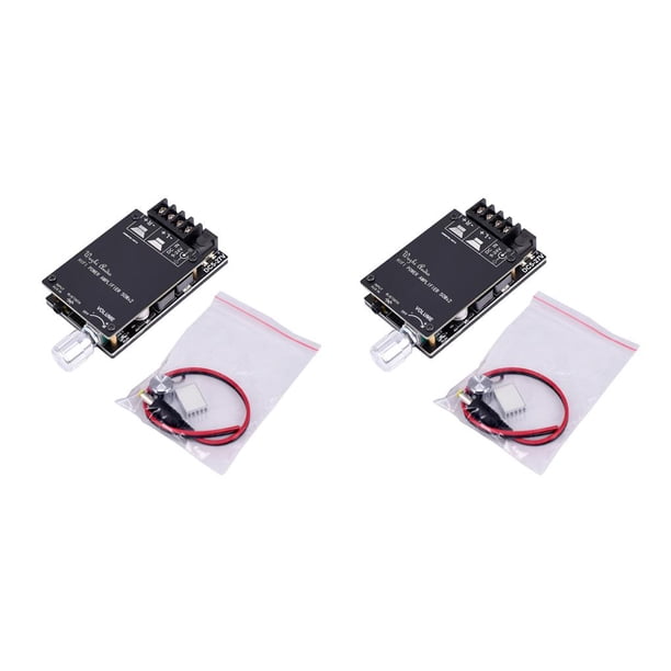 Tholdsy Bluetooth 5,0 TPA3116 placa amplificadora de potencia Digital 2x 50W 100W altavoz estéreo Audio AMP módulo música en casa 502C HIF mit Etui 2piezas