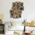 thumbnail image 5 of 12 Opening Photo Frame Family Picture Collage Display Frames 6" X 4" Photo Frame For Wall Decor Gray, 5 of 7
