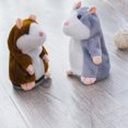 thumbnail image 4 of CNKOO Interesting Talking Hamster Plush Animal Doll Sound Walking Speech Recording, 4 of 6