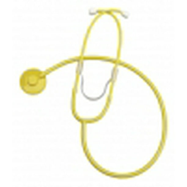 Medline Disposable Stethoscope, Yellow