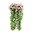 thumbnail image 3 of Xihbxyly Cesta de Flores Artificiales, Impresionante Decoración de Rosas, Enredaderas Colgantes de Fácil Instalación, Decoración Versátil para El Hogar, Sala de Estar, Dormitorio, Patio, El Regalo Pe, 3 of 4