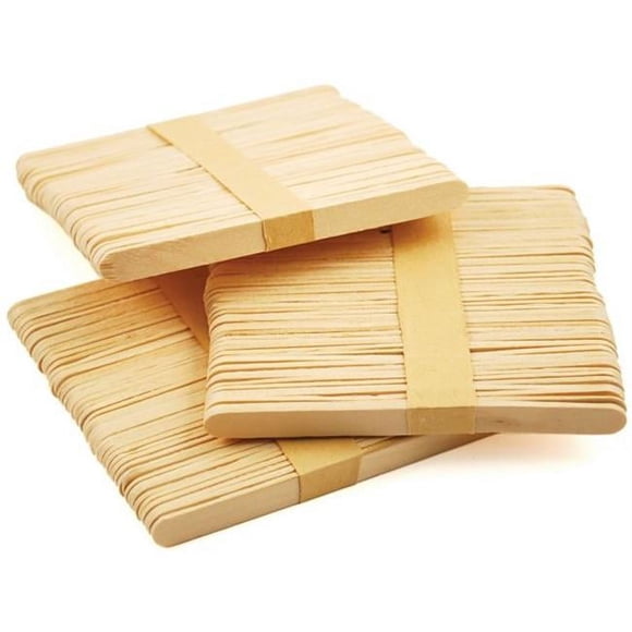 American Classics Corp 491946 Bâtonnets de Popsicle Artisanaux-4,5 Po. 150-Pkg