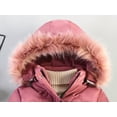 thumbnail image 5 of Baby Clothes Baby Girl Jacket Autumn Winter Fashion Hooded Long Coat Thick Jacket For Outerwear Baby Girl WarmJjacket, 5 of 6
