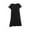 Black, variant on Joau Womens 3 in 1 Labor/Delivery/Hospital Gown Short Sleeve V Neck Maternity Dress for Breastfeeding Nursing Nightgown Sleepwear Pregnant Postpartum Clothes