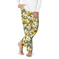 thumbnail image 2 of Hirioo Sunflowers And Butterflies for Teenagers' Pajama Pants Womens Lounge Pants with Pockets Pj Bottoms Pants for Men-XS(5-6), 2 of 6
