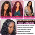 thumbnail image 2 of Peluca con encaje frontal Jasperel Deep Wave, 100% cabello humano, 70 cm, 2 of 7
