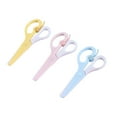 thumbnail image 1 of Kids Safety Scissors With Plastic Blades, Rounded Tips, Bright Colors And Easy-Grip Handles For Paper Cutting, Craft Projects And School Use, 5X3X1In 0.1Lb, 1 of 9