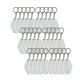 thumbnail image 1 of 90PCS DIY Transparent Acrylic Keychain Pendant Decoration Set Blank Acrylic Picture Keychain Gift,B, 1 of 5