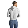 thumbnail image 2 of District ® Women's V.I.T.  Fleece Hoodie DT6101 - Light Heather Grey Size 3XL, 2 of 3