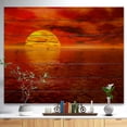 thumbnail image 2 of Design Art - Sun Falling to Yellow Ocean, 2 of 5