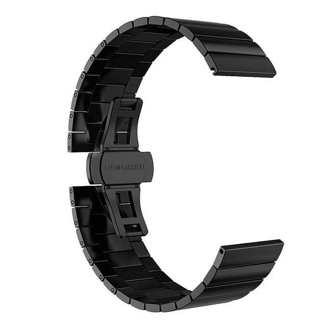 Correa de reloj de 22 mm Correa de reloj de acero inoxidable Reemplazo de pulsera Compatibl Abanopi Correa de reloj