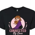 thumbnail image 3 of Disney Frozen 2 - Connected By Love Anna - Juniors Cropped Cotton Blend T-Shirt, 3 of 5