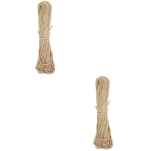 2 Rolls Picture Hanging Cord Rope for Photo Frame Hangers, Picture Hanger Wire for Wall Decor