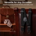 thumbnail image 3 of 6pcs Hidden Suspenders for Men Under Clothes with 3 Snap Loop (1.48" Wide), 3 of 5