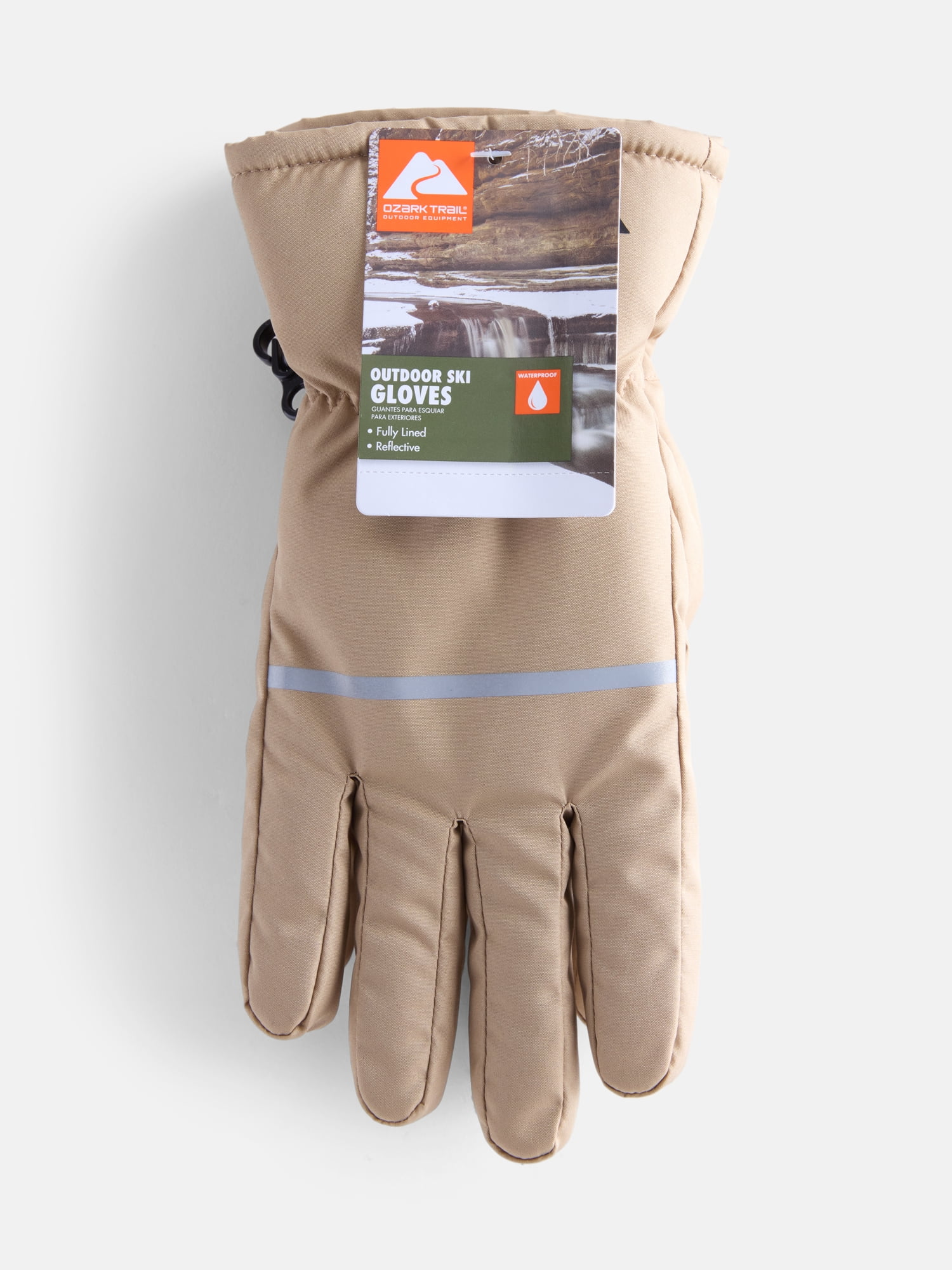Ozark Trail Boys Outdoor Snow Ski Gloves, Sizes S-XL
