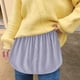 thumbnail image 5 of Falda elástica a rayas con cintura elástica para mujer, 2 unidades - Diseño que estiliza la figura, informal/para el día a día, talla real, varias tallas disponibles hasta la 5XL., 5 of 8