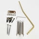 thumbnail image 3 of Copper Six-Point Bridge Electric Guitar Extended Tone Bridge Electric Guitar Electric Guitar Single, 3 of 5