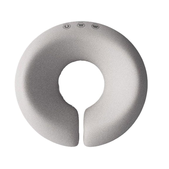 Seitruly Cojín de algodón con memoria para aliviar la presión durante el masaje Almohada de algodón con memoria Almohada de masaje masajeadores gris