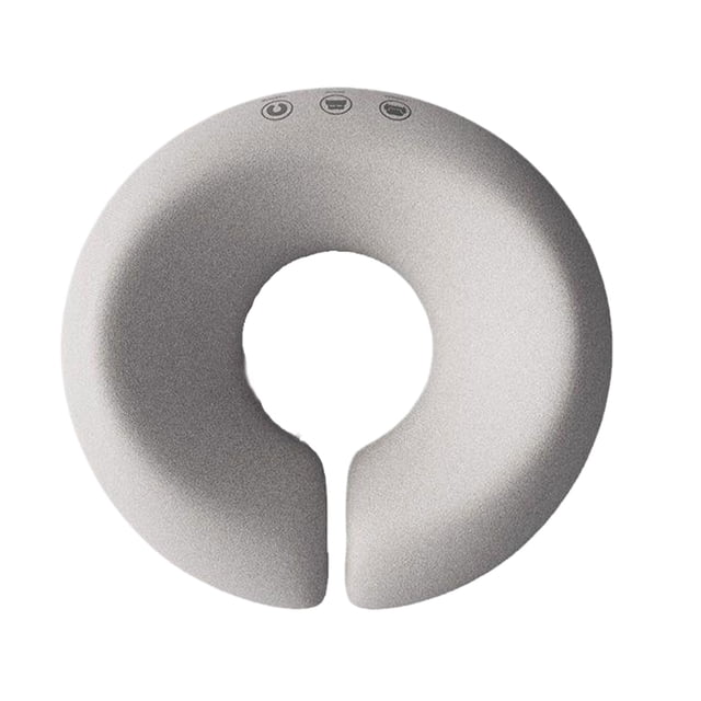 Qarigey Cojín de algodón con memoria para aliviar la presión durante el masaje Almohada de algodón con memoria Almohada de masaje masajeadores gris