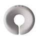 thumbnail image 1 of Cojín de cuello Qarigey algodón con memoria gris, 1 of 6