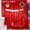 Red, variant on Gamexcel 6FTx6FT Sequin Backdrop Curtains Silver Sequin Photo Backdrop for Wedding Party Stage Decorations