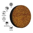 thumbnail image 4 of Sikiie Golden Glitter PVC Leather Spare Tire Wheel Cover Spare Tire Cover, for Car Truck SUV Camper Trailer Universal Fit(14-17in)-17 inch, 4 of 6