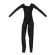thumbnail image 4 of Mono de muñecas femeninas, ropa de trajes de figura de acción, mono, para ropa Trajes de mujer Muñeca de femenino Figura de acción de escala Negro, 4 of 8