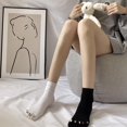 thumbnail image 3 of Calcetines de cinco dedos Calcetines del dedo del pie Calcetines de retazos de las mujeres Calcetines suaves transpirables Niñas, 3 of 5