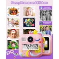 thumbnail image 5 of Bravokids Kids Camera Instant Print,1080P Kids Instant Cameras, Christmas Birthday Gifts for Girls Boys Age 3-12, Toddler Digital Cameras for 3 4 5 6 7 8 9 10 Year Old Girl, 5 of 9