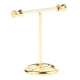 thumbnail image 5 of 2 soportes de exhibición para organizador de joyas, estante dorado para pendientes, dorado, estilo B, tamaño pequeño, 5 of 5
