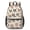 Boston Terrier and, variant on Bichon Frise and Dog Paw Print 17" School Backpacks for Teens,Waterproof Oxford Fabric,S-Shape Padded Straps for School,Travel,Hiking,Camping