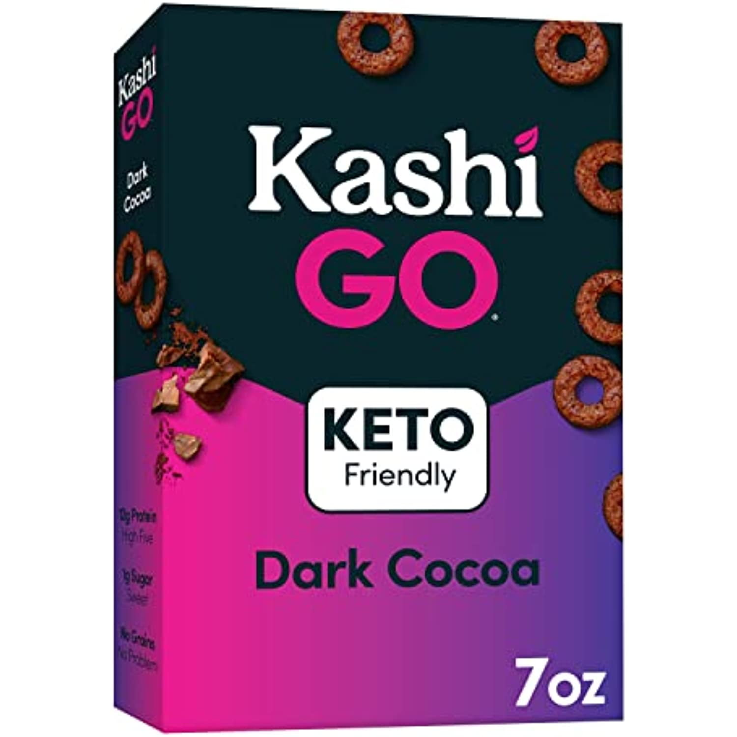 Buy Kashi Go Breakfast Cereal, Vegan Protein, Keto Friendly Cereal