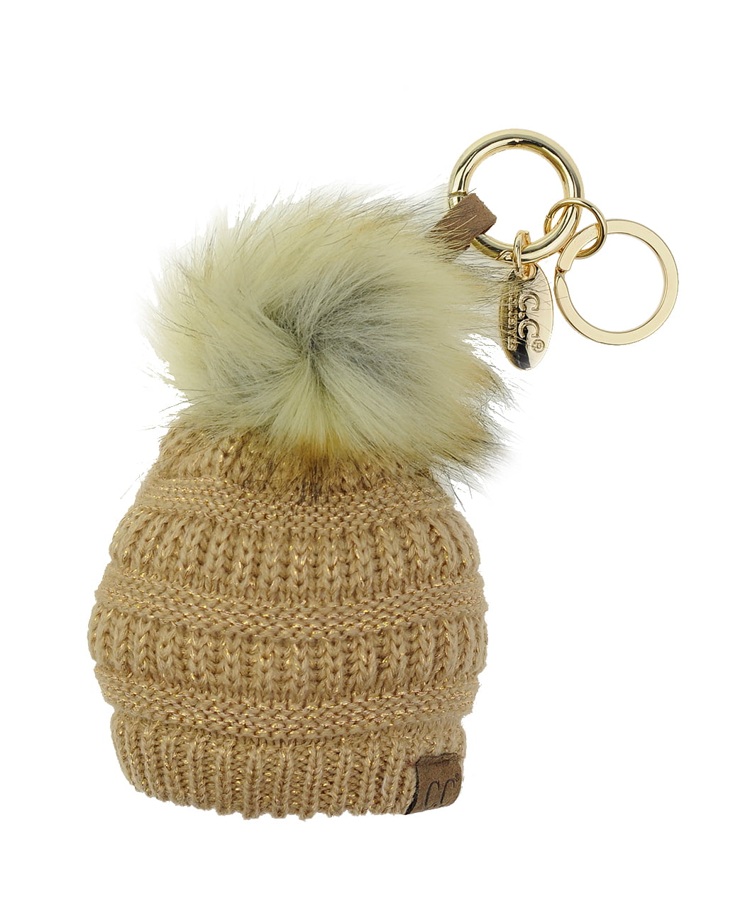 Charm Faux Rabbit Fur Ball Pompom String/Lobster Clasp Key Fob Handbag Key Ring 