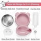 thumbnail image 4 of Double Dog And Cat Bowl, Pet Water And Food Bowl With Automatic Water Dispenser Detachable Stainless Steel Bowl For Small Dogs And Cats Kitten Puppy R, 4 of 5