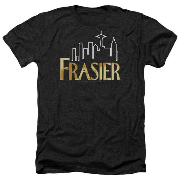 Frasier - Frasier Logo - Heather Short Sleeve Shirt - XX-Large