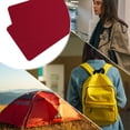 thumbnail image 5 of Unique Bargains 2 Pcs Self-Adhesive Repair Patches Wine Red Polyester Cotton, 5 of 5