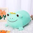 thumbnail image 3 of TRKIYQC Muñeco De Peluche En Forma De Rana De Dibujos Animados, Juguete De Peluche Suave, Regalos Ideales Para Navidad/Año Nuevo/Cumpleaños, Rosa/Verde TRKIYQC  casual, 3 of 9