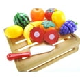 thumbnail image 6 of Kitchen Connection Kitchen Cutting Fruits Crate Pretend Food Playset, 6 of 9