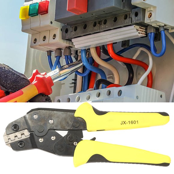 Cable Crimper Crimping  Cable Terminal Crimper Premium Crimping Tool Ratcheting Wire Crimper Electrical For Cable