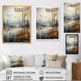 thumbnail image 4 of Designart "Misty Morning Reverie Tonalism s Palette II" Landscape & Nature Floater Framed Canvas Print, 4 of 7