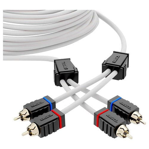 DS18 Marine Tinned OFC RCA Cable - 25'